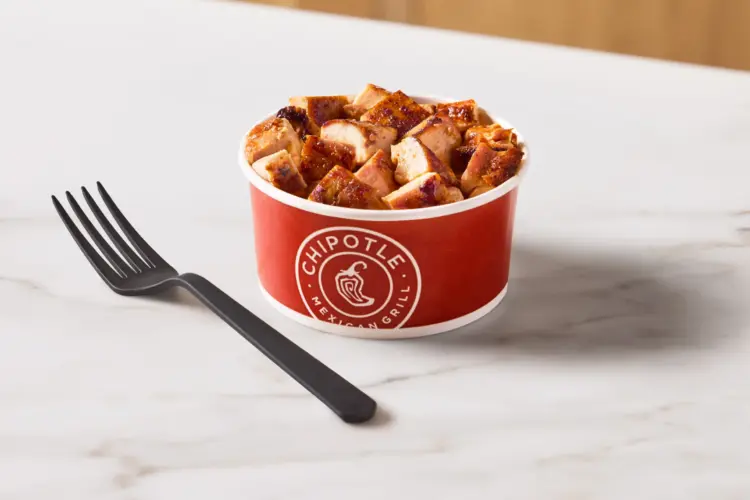 High Protein Cup - Chicken, as pictured by Chipotle