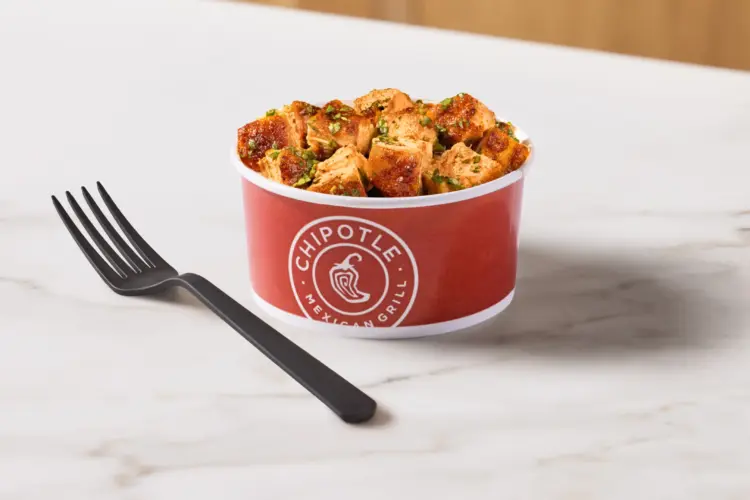 High Protein Cup - Pollo Asado, as pictured by Chipotle