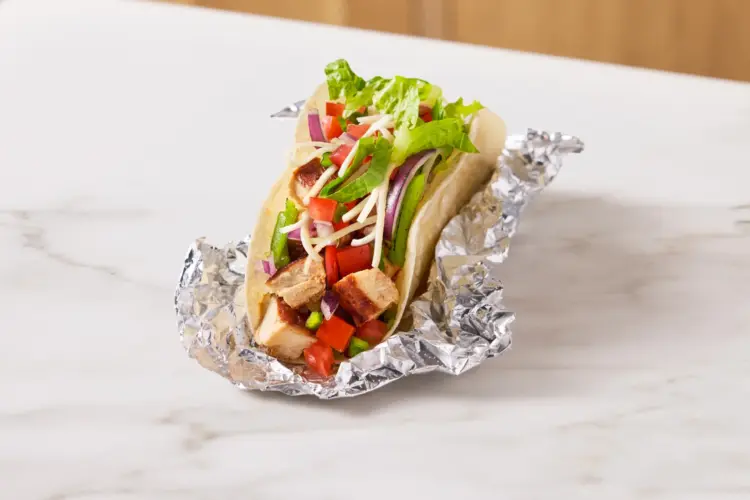 High Protein Taco, as pictured by Chipotle